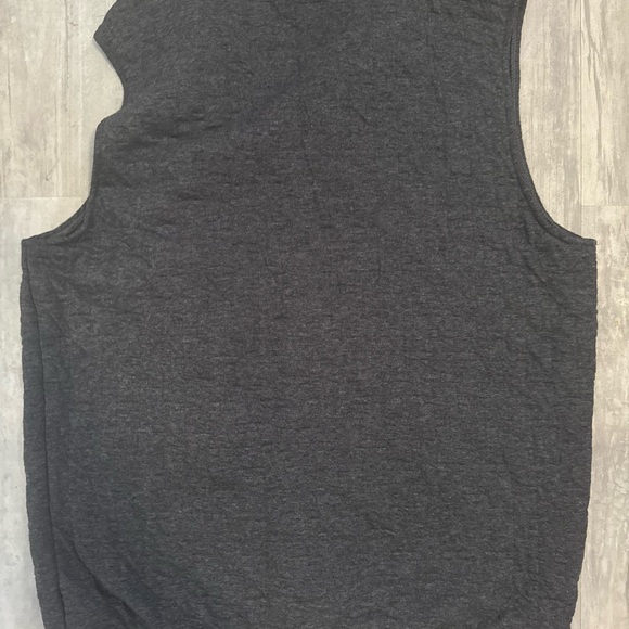 Calvin Klein Charcoal Zip-Up Vest - Picture 6 of 6